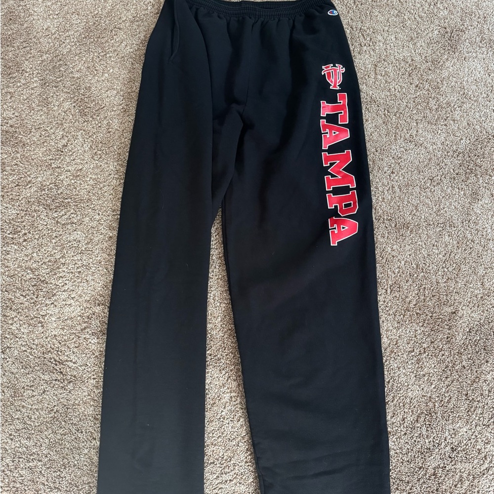 Mens XL Champion Black Sweatpants UT - Picture 2 of 4